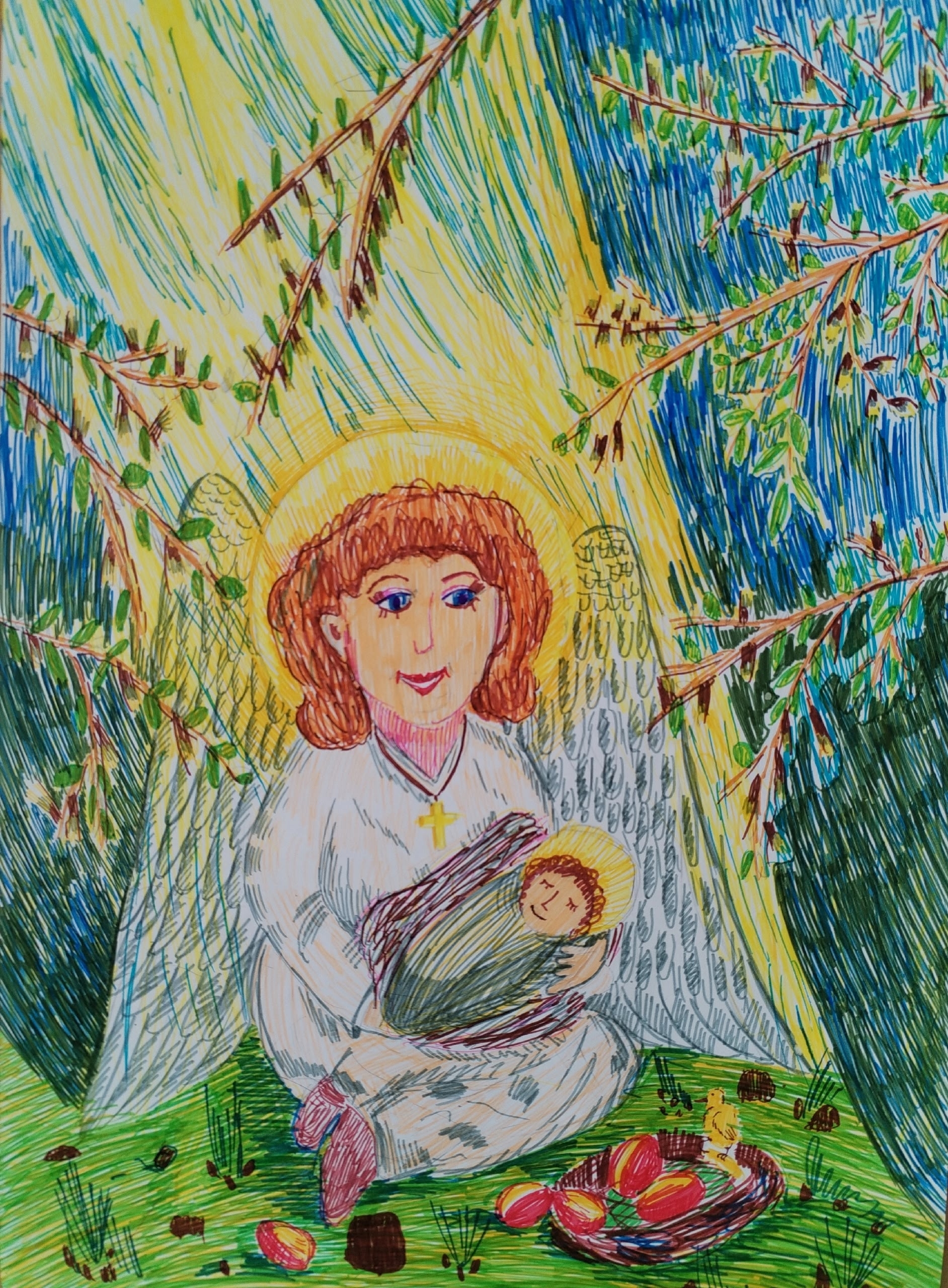 Пасхальная работа 8